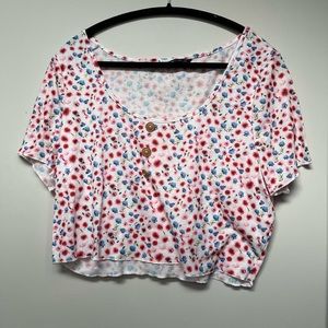 SHEIN 3X Cropped Tee